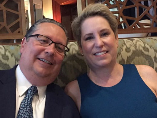 Rick Berk and Christine Berk.