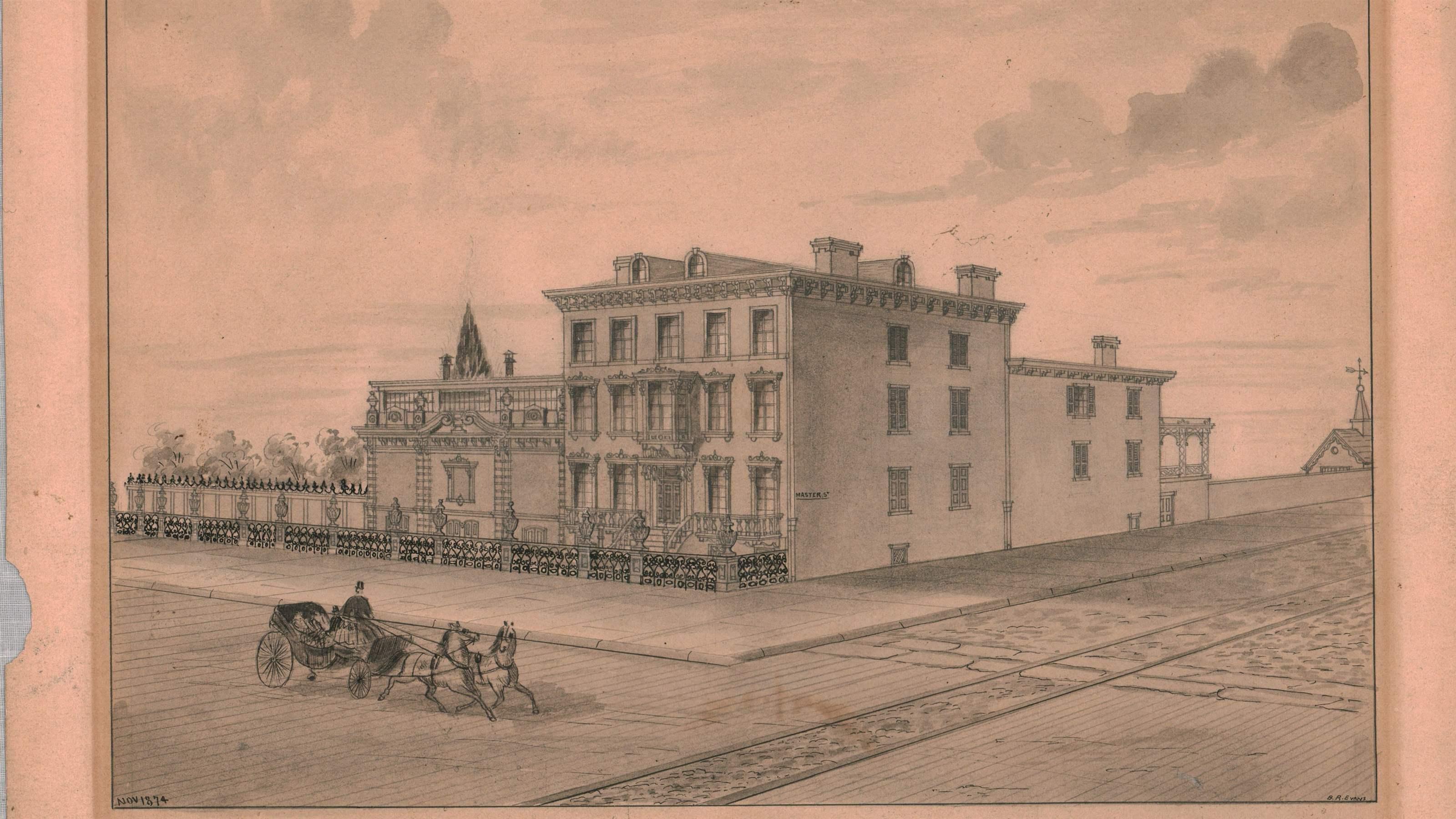 Benjamin Ridgway Evans Broad & Master Streets