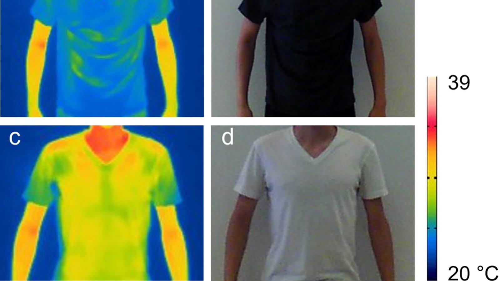 thermal mxene shirt