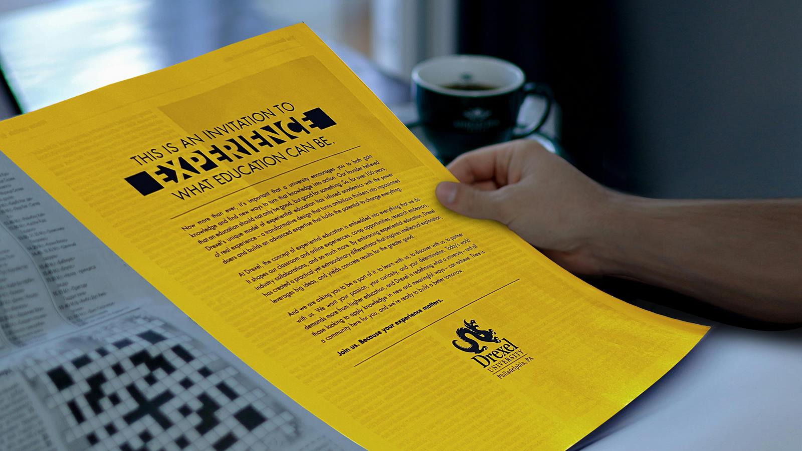 Experience Drexel Brand Manifesto